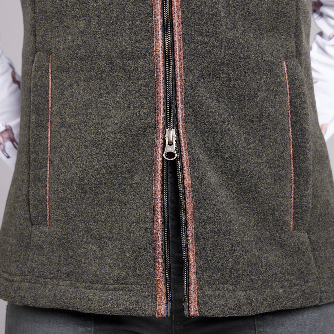 Toggi Regent Fleece Gilet #colour_forest-green