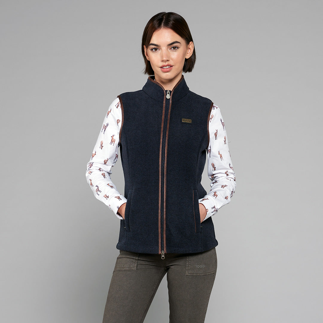 Toggi Regent Fleece Gilet #colour_midnight-navy