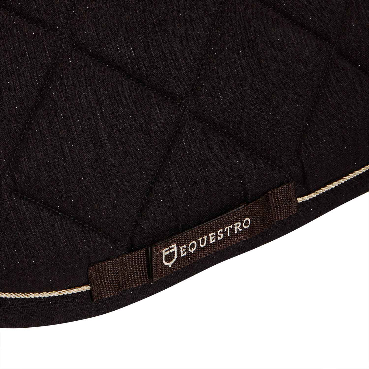 Equestro Pony Jumping Saddle Pad In Cotton With Trimmings