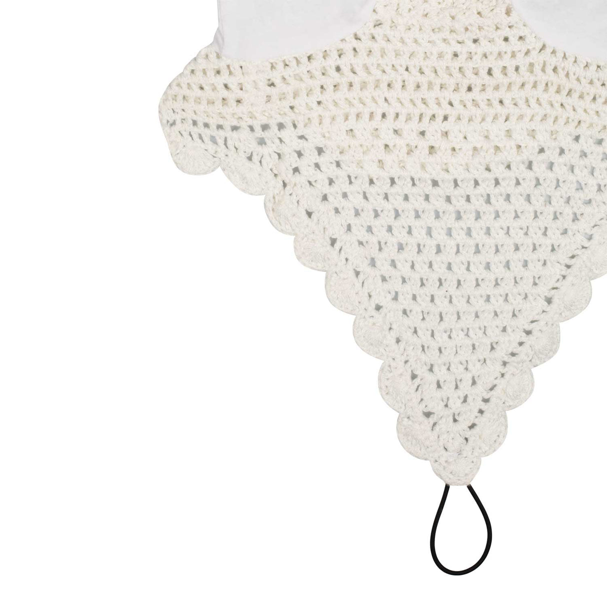 Equestro Cotton Fly Veil With Noseband Attachment