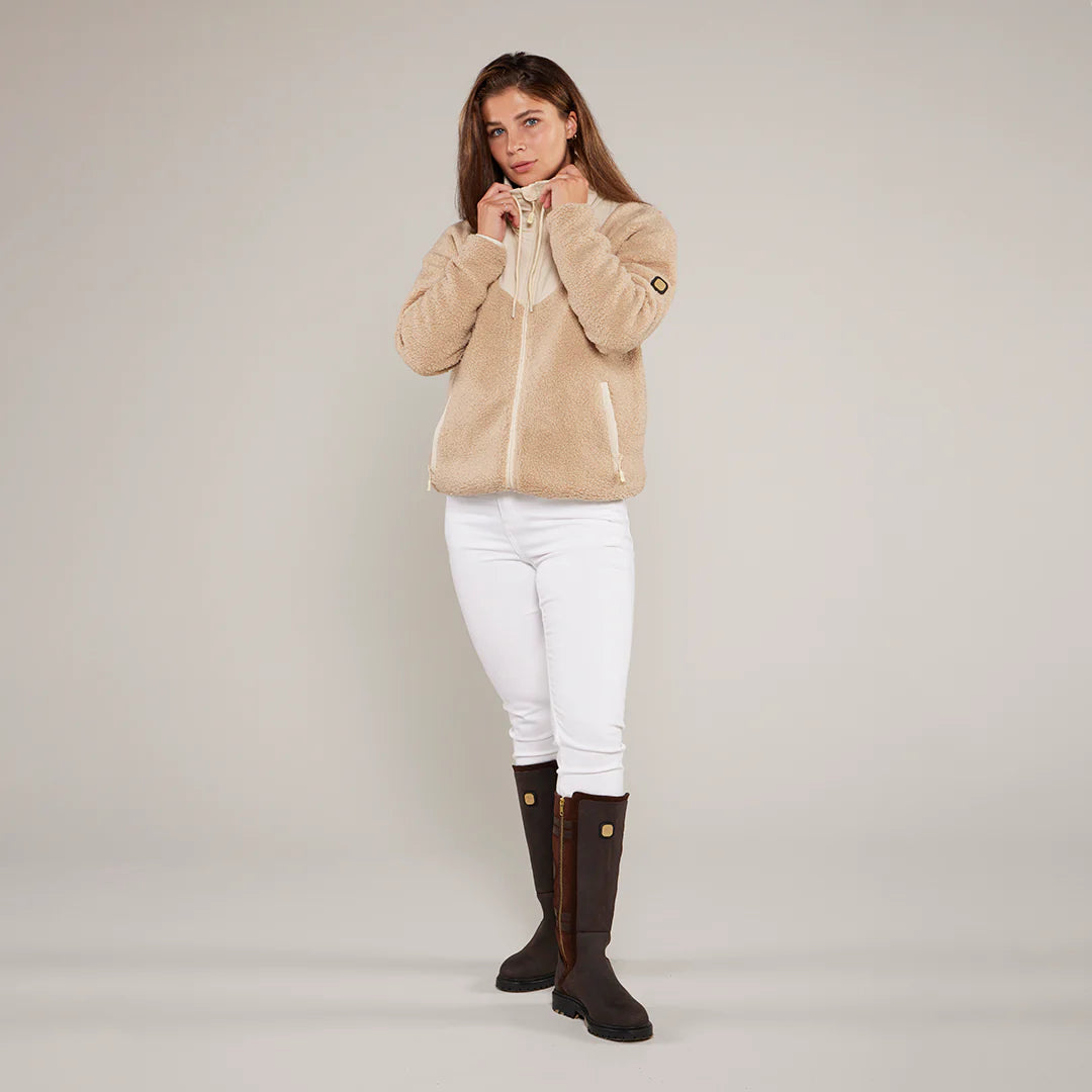 Toggi Spruce Shearling Jacket #colour_stone