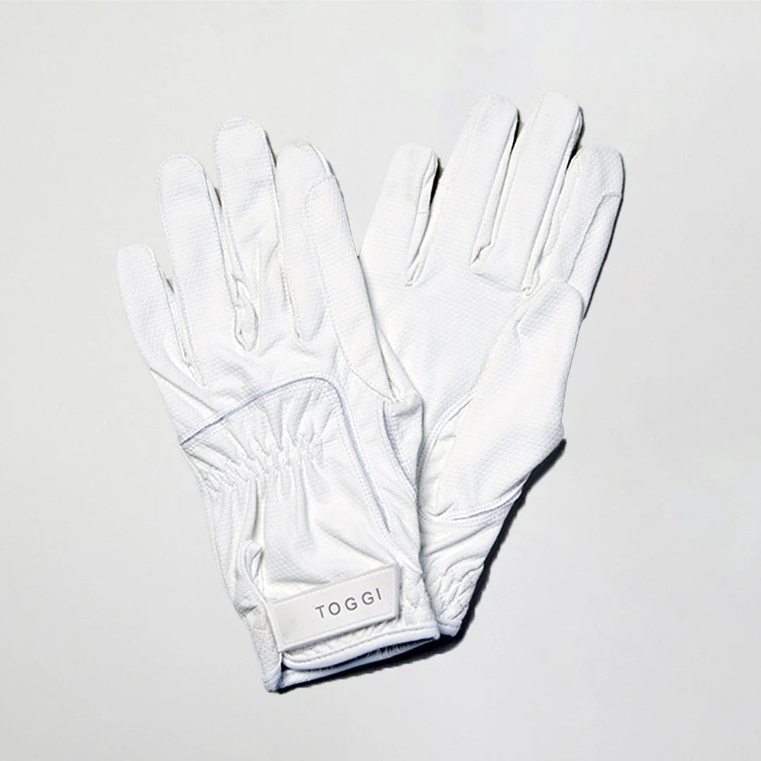 Toggi Stoneleigh Riding Gloves #colour_white
