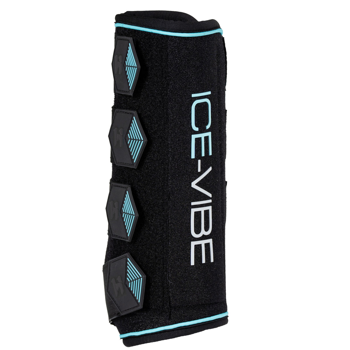 Horseware Ireland Ice-Vibe Leg Wraps #colour_black-aqua