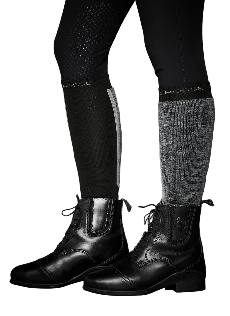 Mountain Horse Terry Merino Wool Sock #colour_black