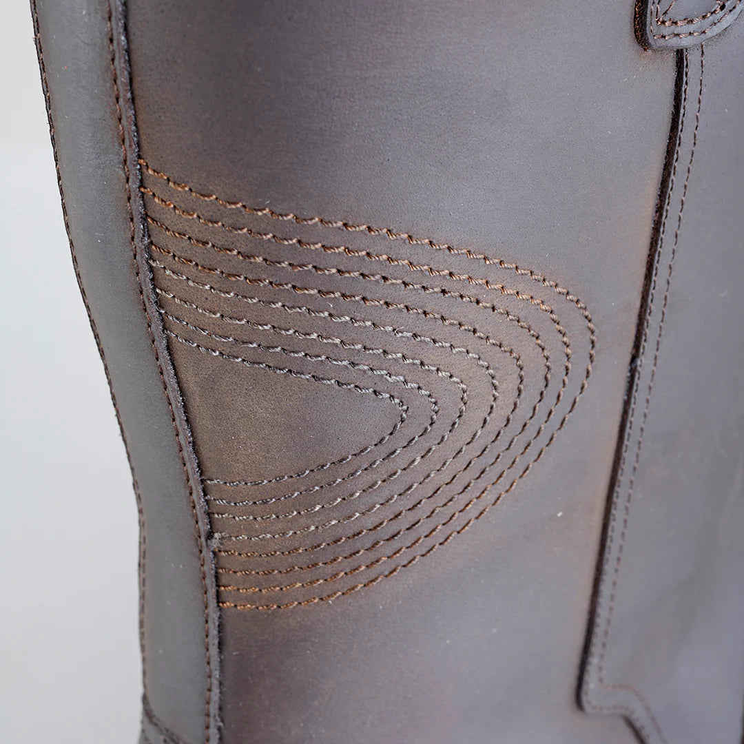 Toggi Hartpury Safety Boots #colour_chocolate