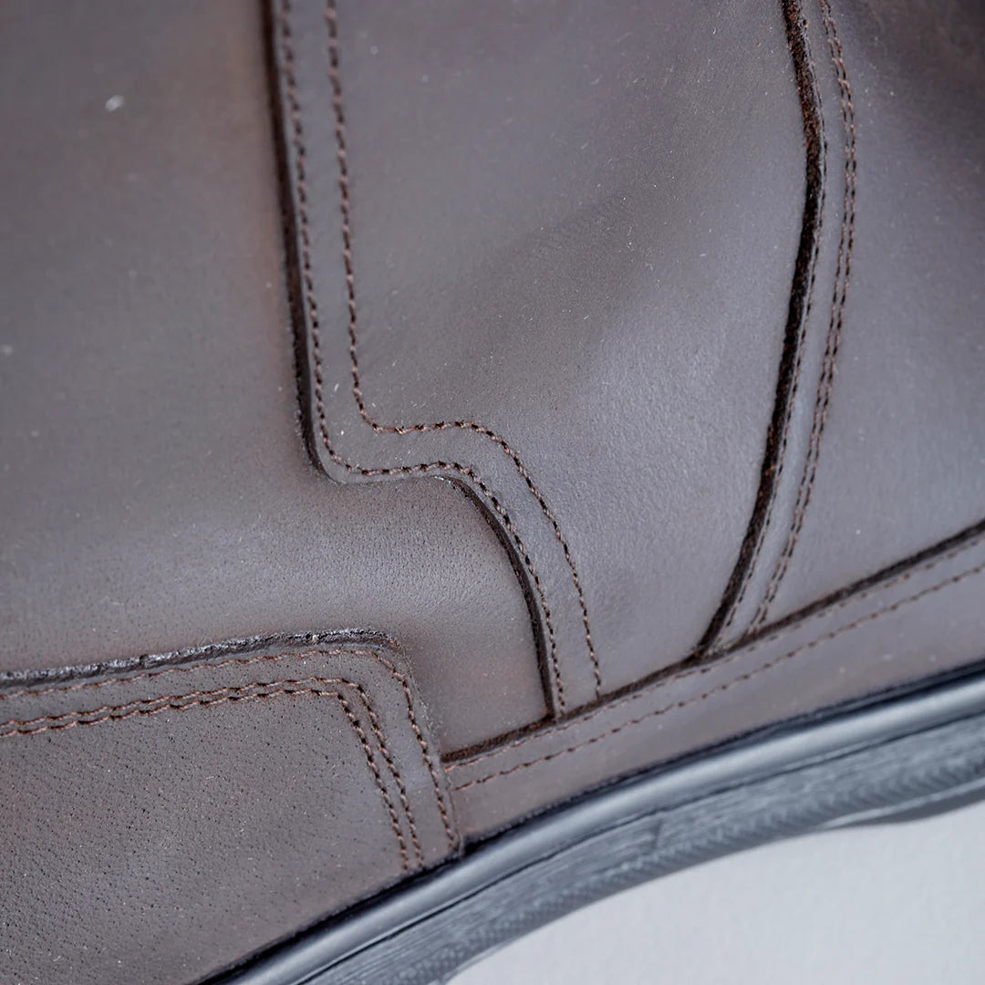 Toggi Hartpury Safety Boots #colour_chocolate