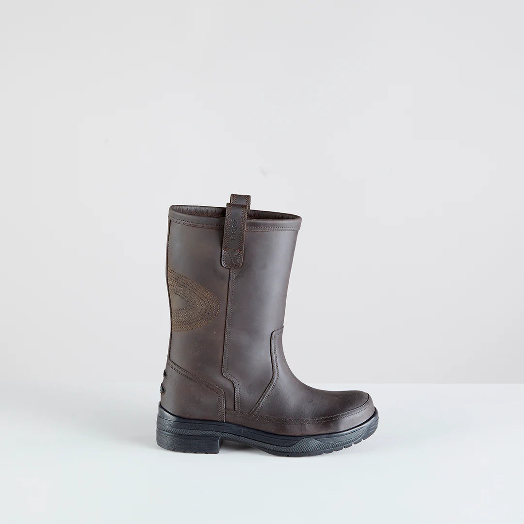 Toggi Hartpury Safety Boots #colour_chocolate