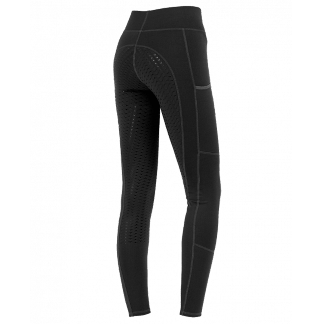 E.L.T Ella Ladies Riding Thermal Leggings #colour_black
