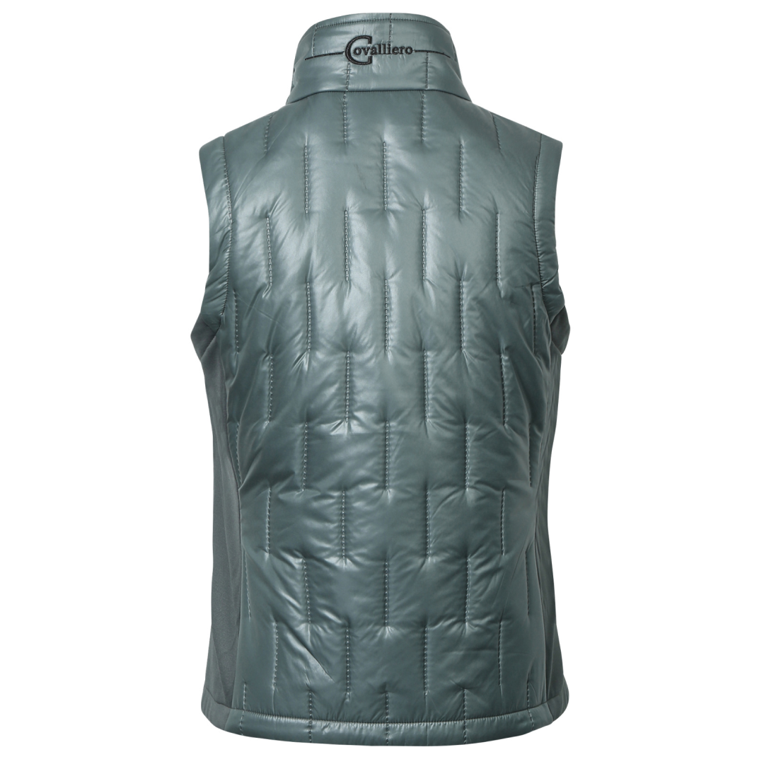 Covalliero Ladies Combination Vest #colour_jade-green
