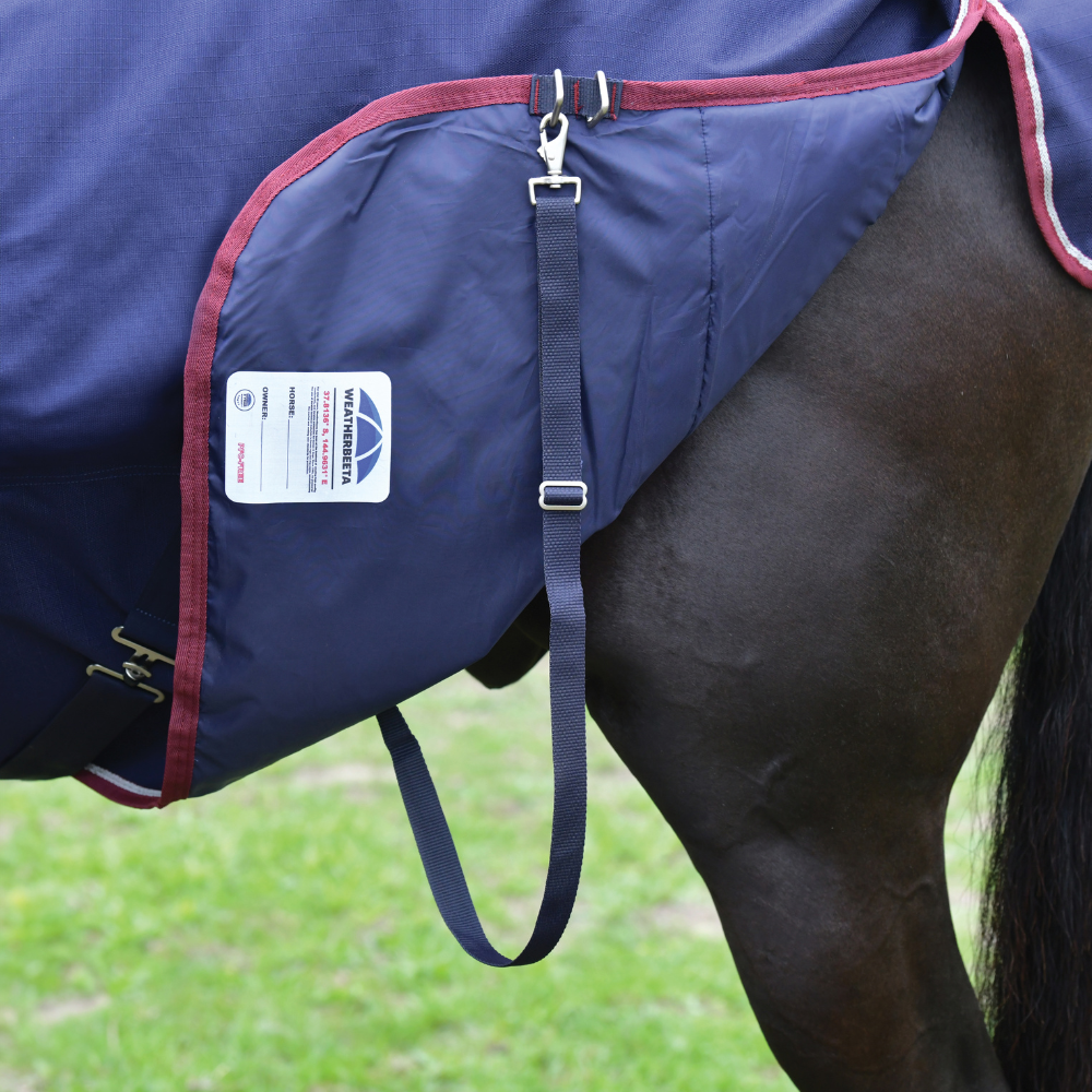 Weatherbeeta Comfitec Essential 0G Turnout #colour_navy-burgundy