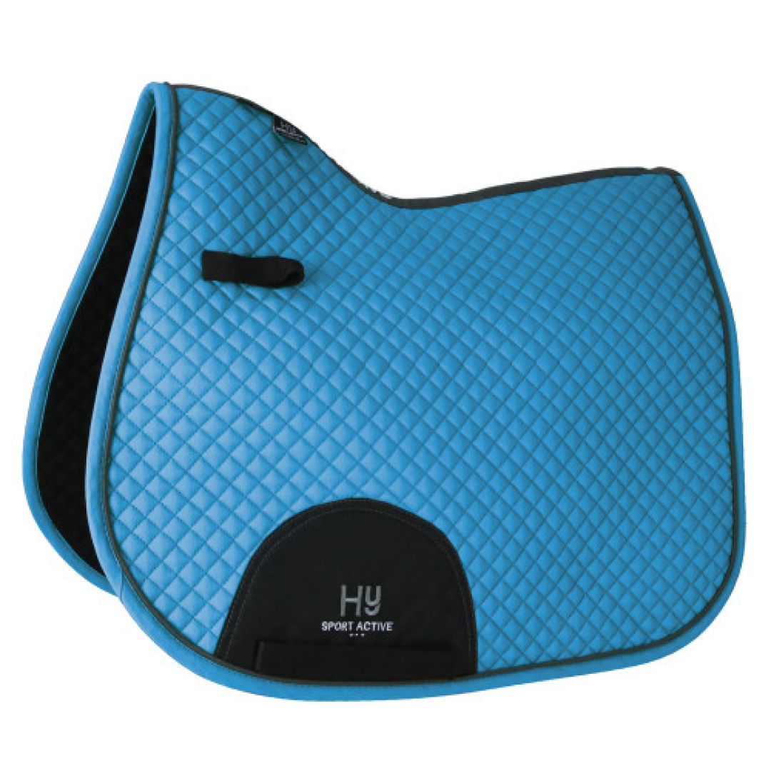 Hy Sport Active GP Saddle Pad #colour_jewel-blue