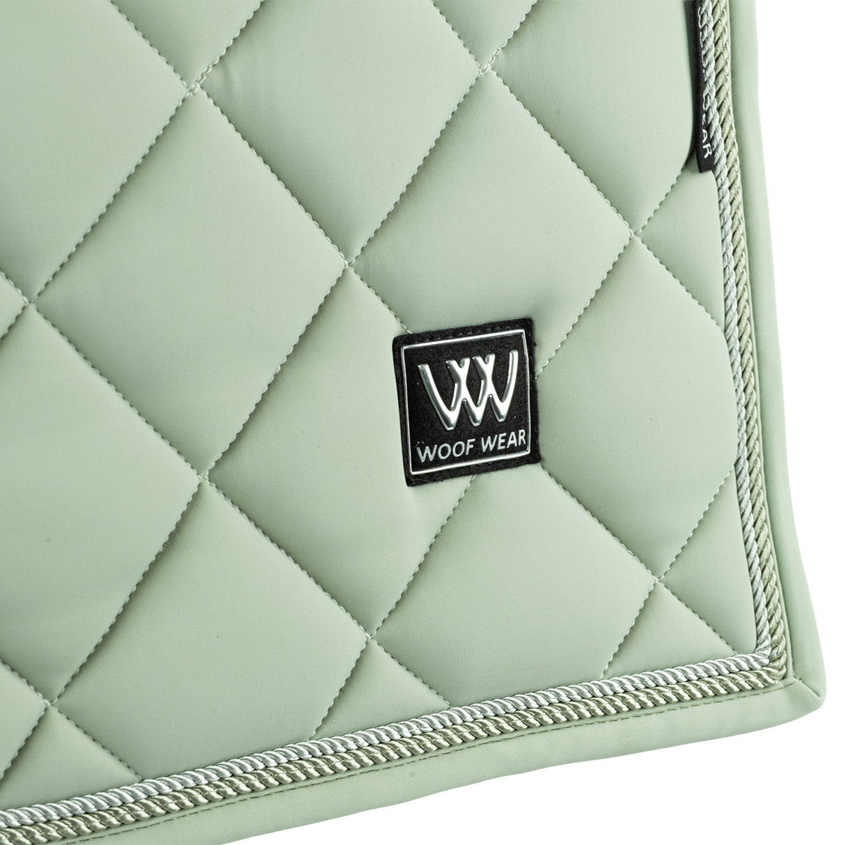Woof Wear Vision Aura Dressage Saddle Pad #colour_sage-green