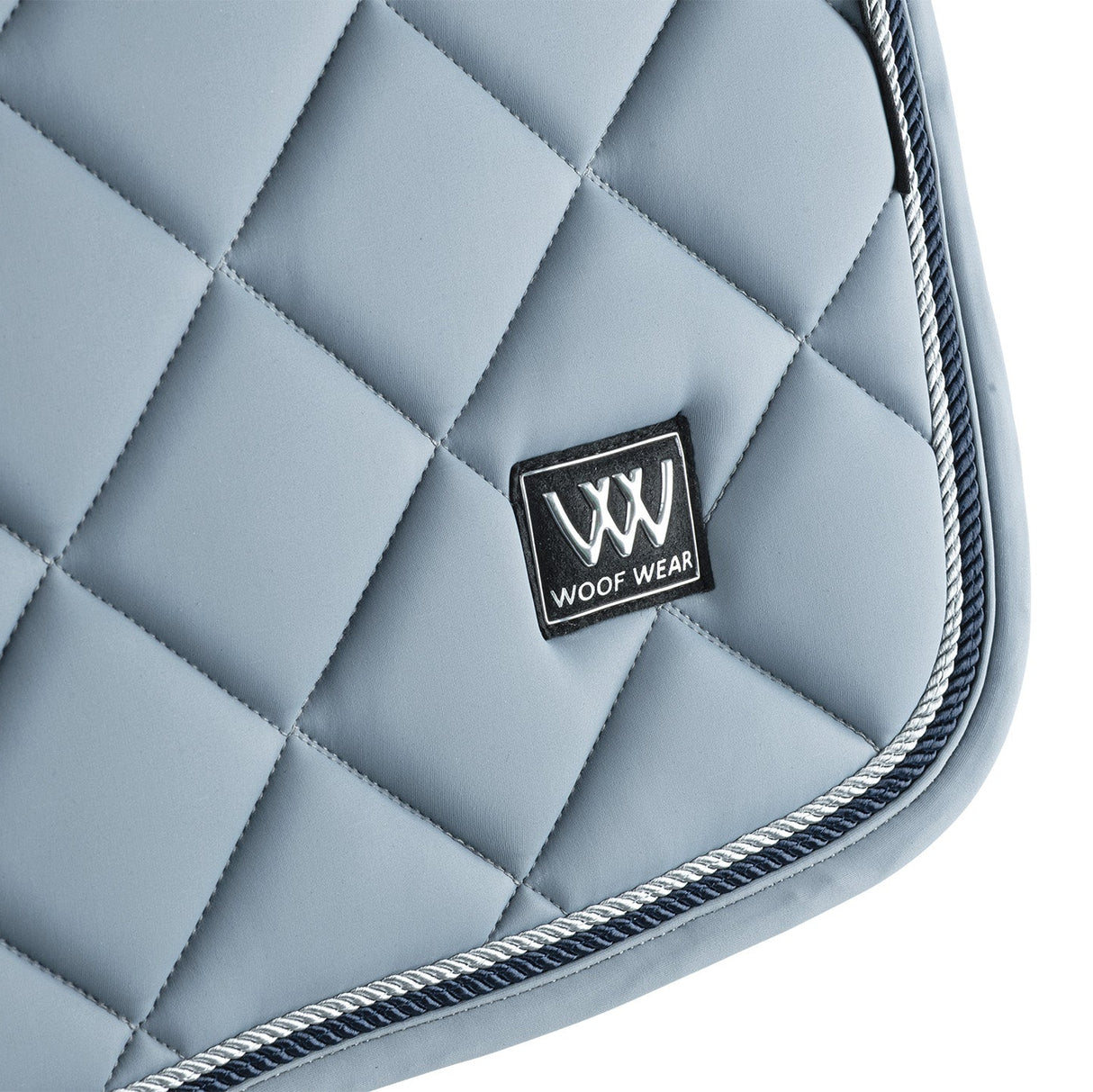 Woof Wear Vision Aura Close Contact Saddle Pad #colour_steel-blue