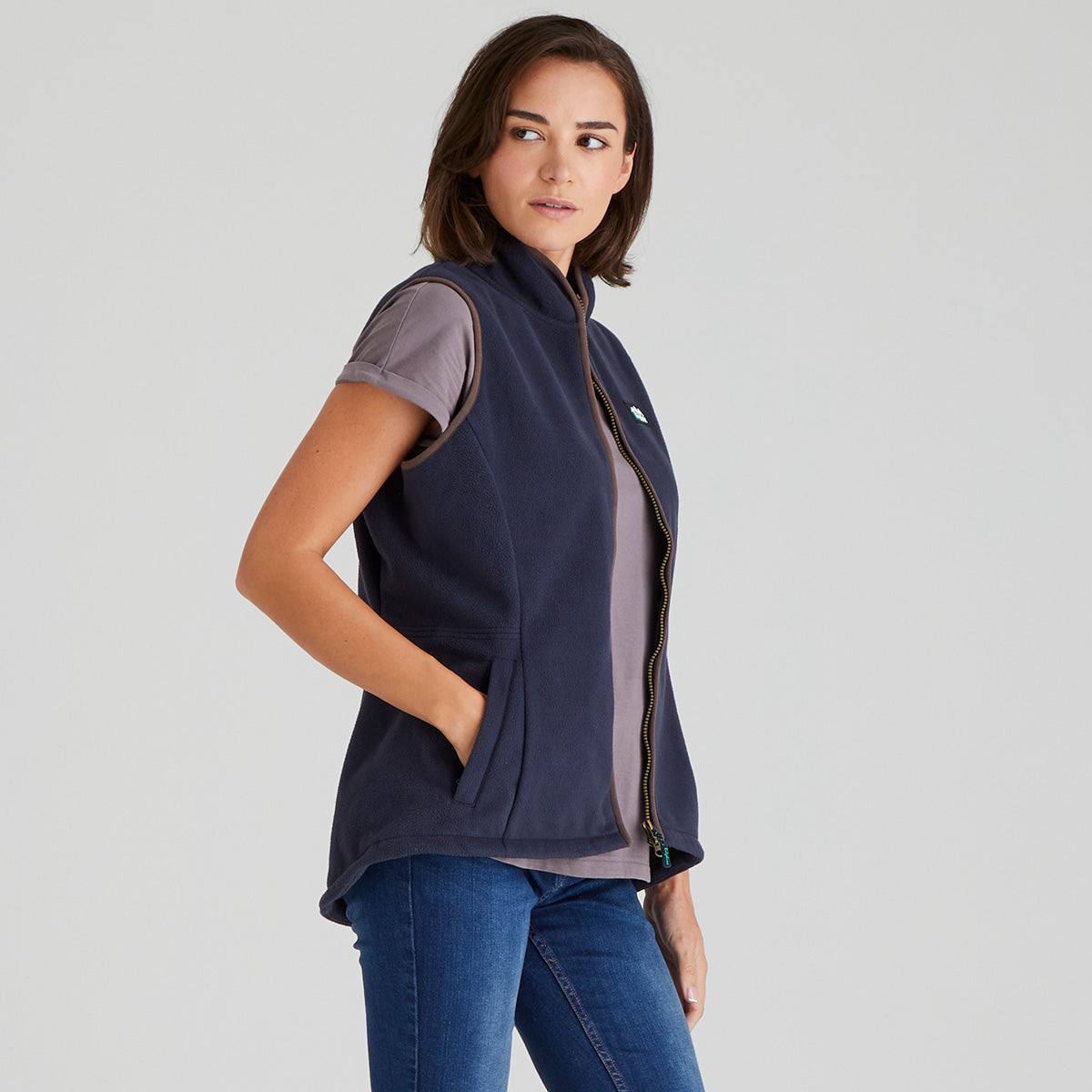 Ridgeline Womens Kodiak Gilet #colour_navy