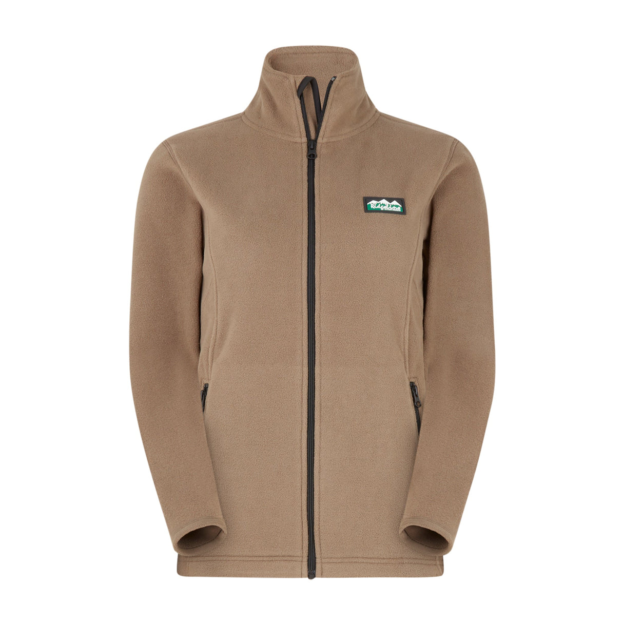 Ridgeline Womens Faroe Fleece Jacket #colour_light-bark