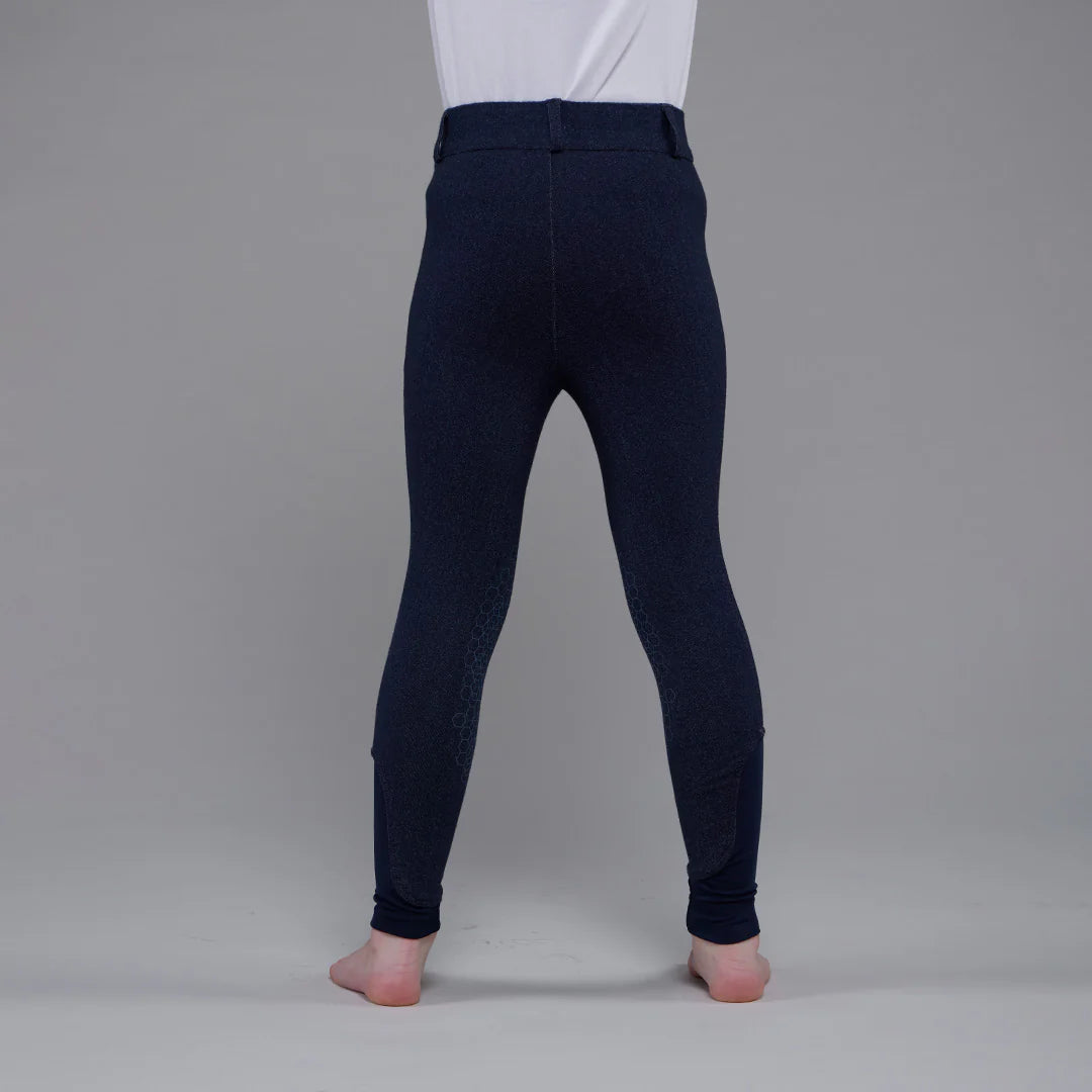 Toggi Children's Yard Master Denim Breeches #colour_denim