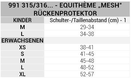 Equitheme Mesh Back Protector