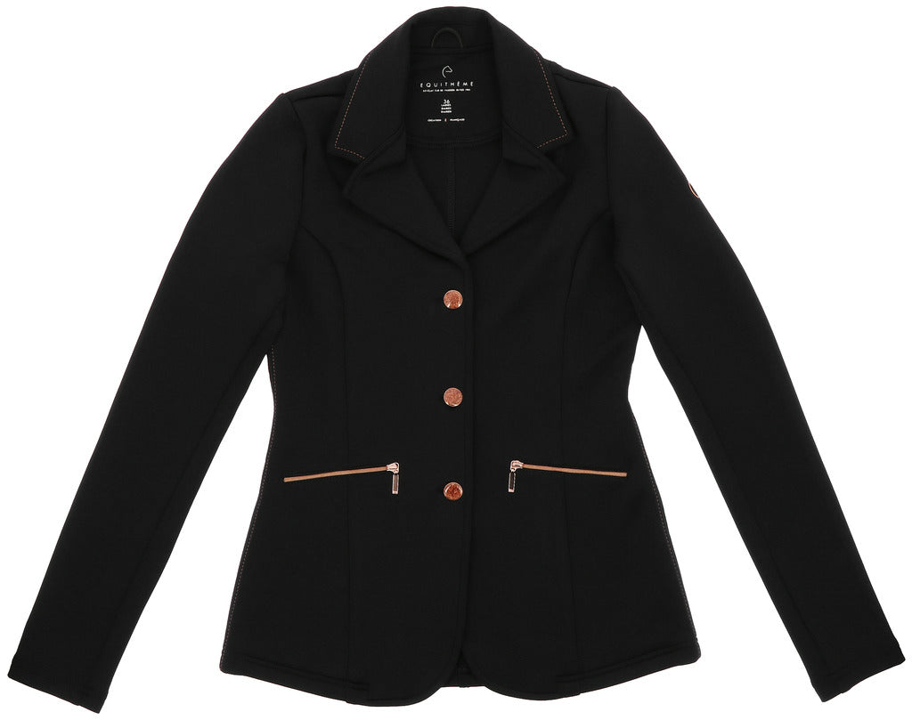 Equitheme Ladies Athens Competition Jacket #colour_black