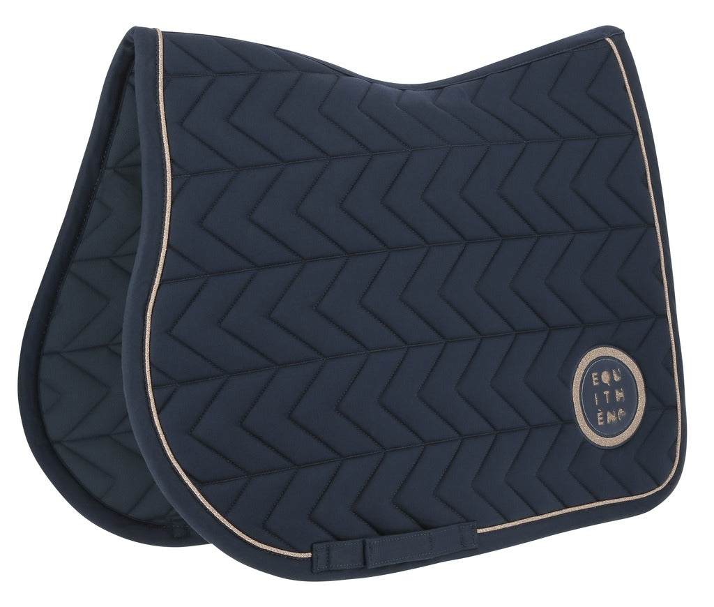Equitheme Skolstart Saddle Cloth #colour_navy