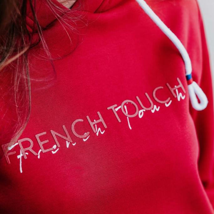 Equitheme Ladies Britney Hooded Sweater #colour_cherry