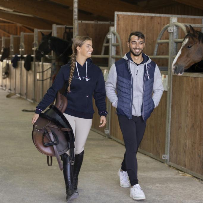 Equitheme Ladies Britney Hooded Sweater #colour_navy