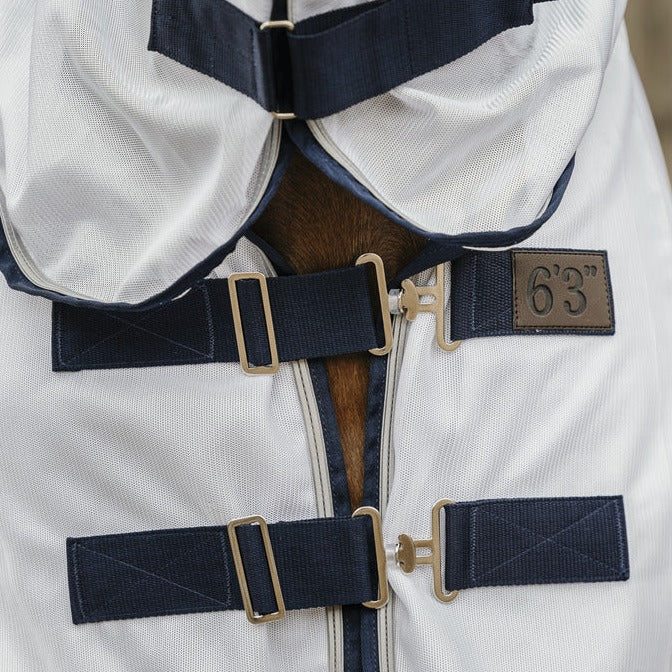 Equitheme Mesh Combo Fly Rug #colour_white