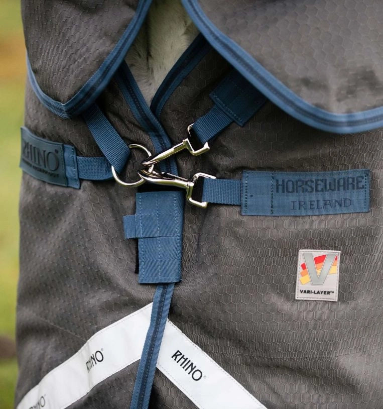 Horseware Ireland Rhino Plus HexStop 100g Vari Layer Turnout Rug
