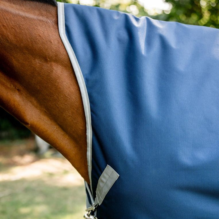 Horseware Ireland Amigo 1200D Wug 150g Turnout Rug #colour_navy-titanium-grey-silver