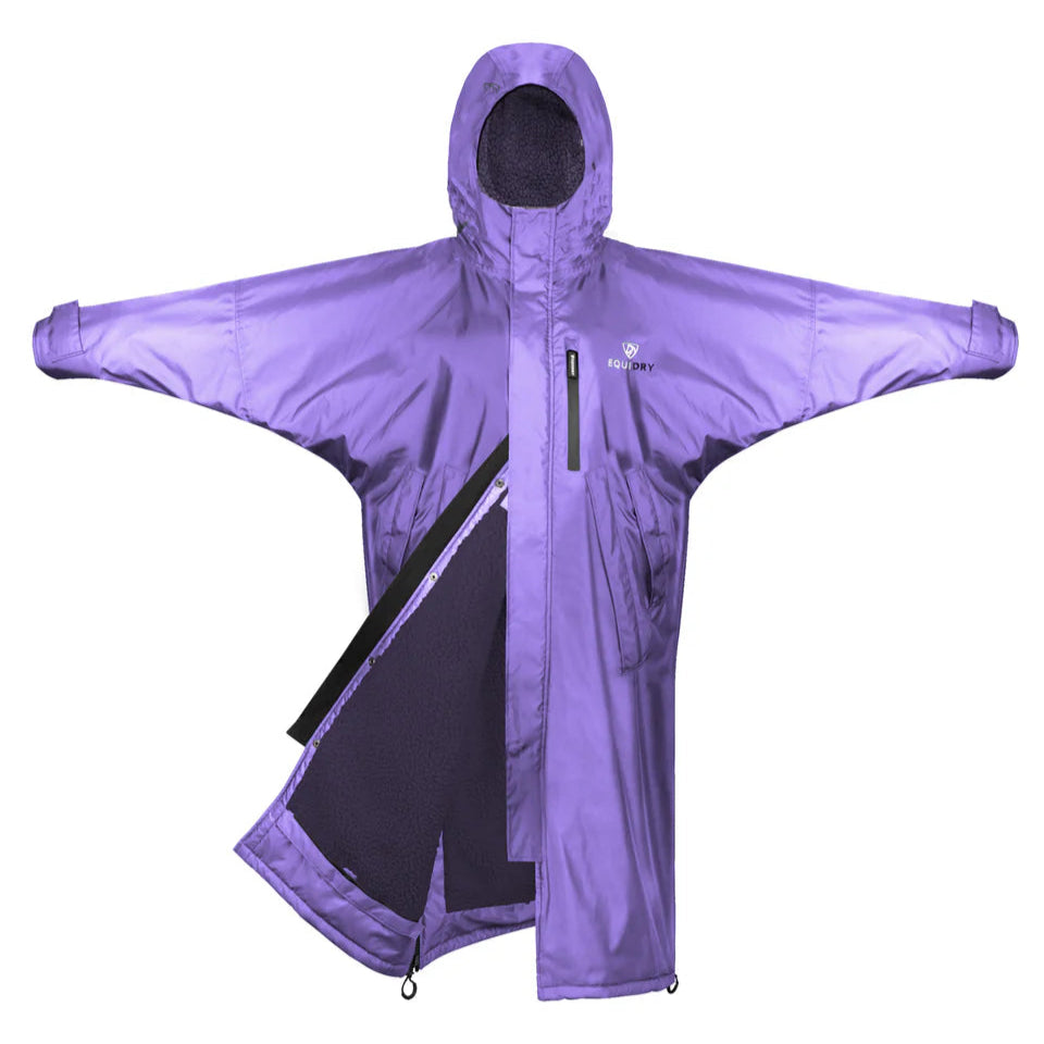 EQUIDRY Children's Thick Fleece Evolution #colour_violet-purple