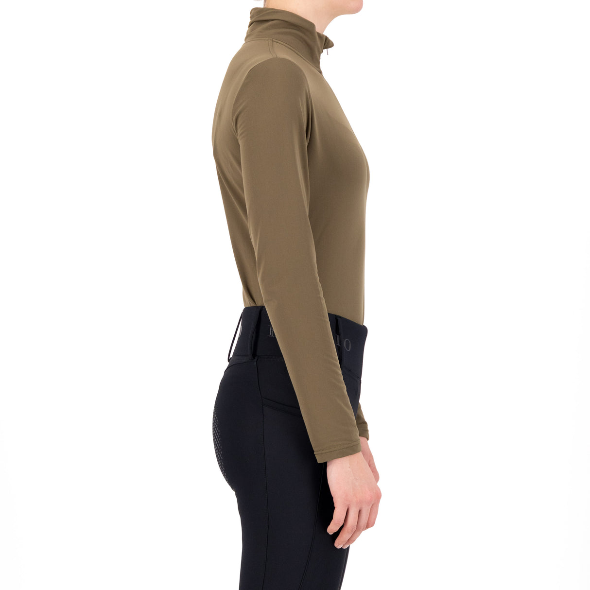 HV Polo Lumi Top #colour_dark-oil-green