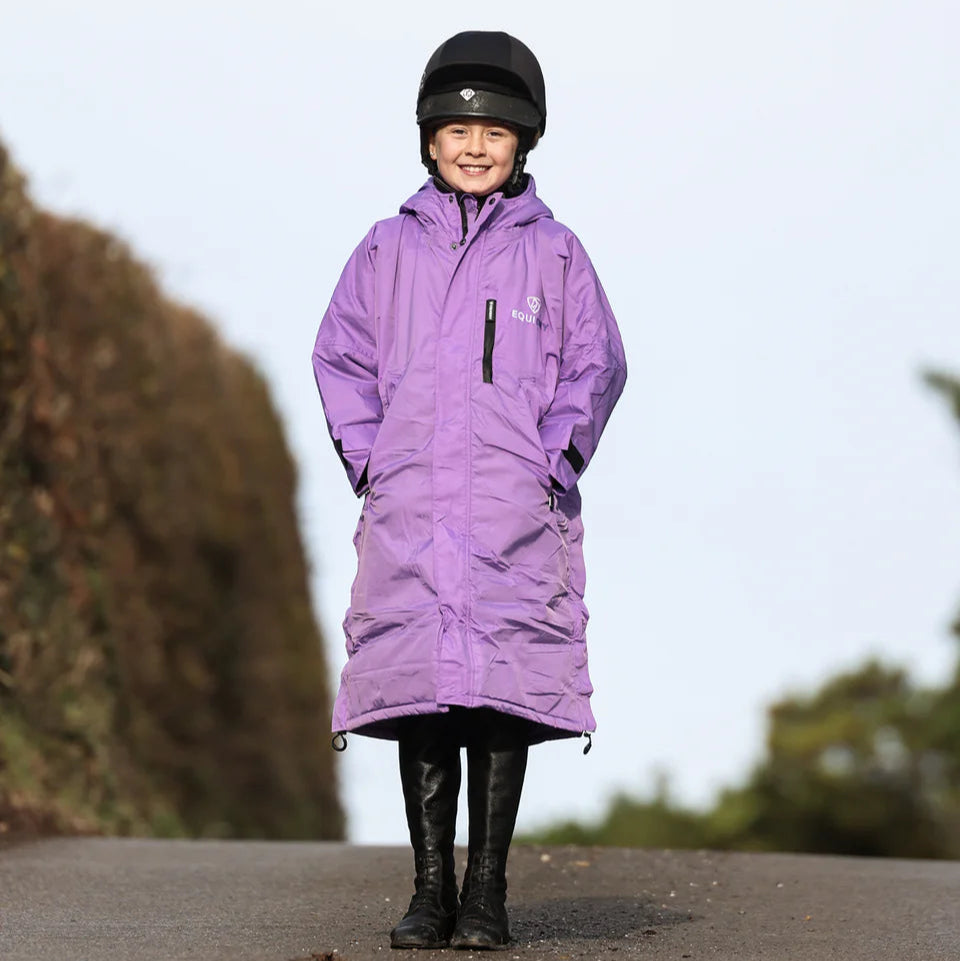 EQUIDRY Children's Thick Fleece Evolution #colour_violet-purple