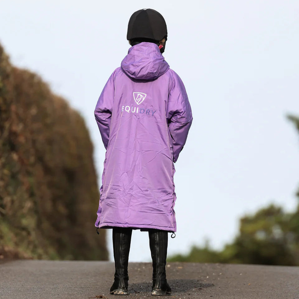 EQUIDRY Children's Thick Fleece Evolution #colour_violet-purple