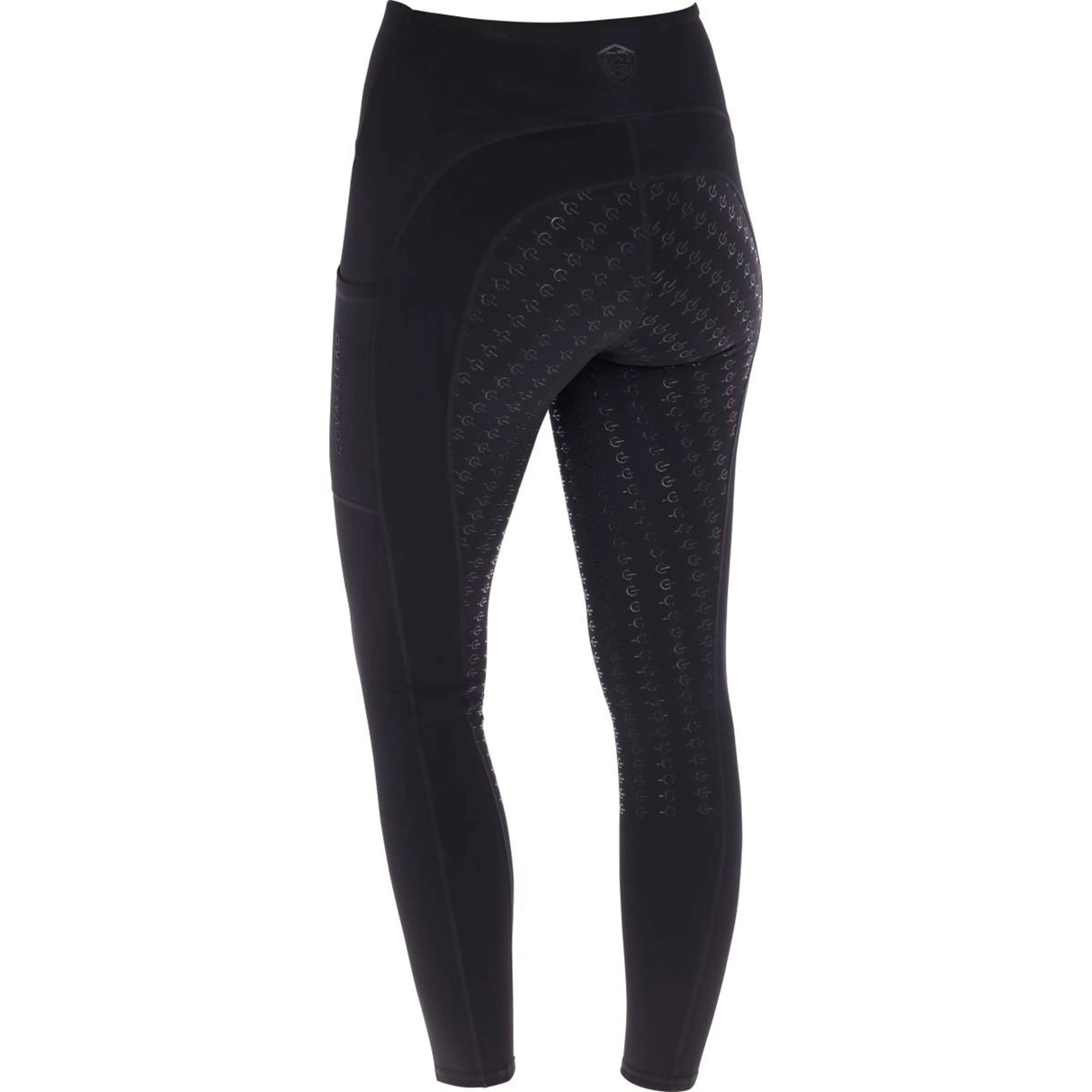 Covalliero Ladies Full Grip Riding Tights #colour_black
