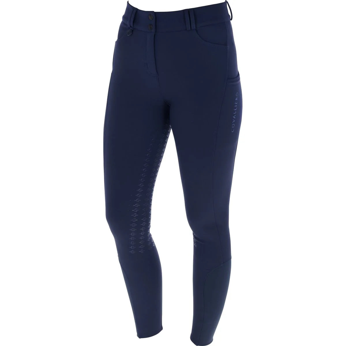 Covalliero Ladies Full Grip Breeches #colour_dark-navy