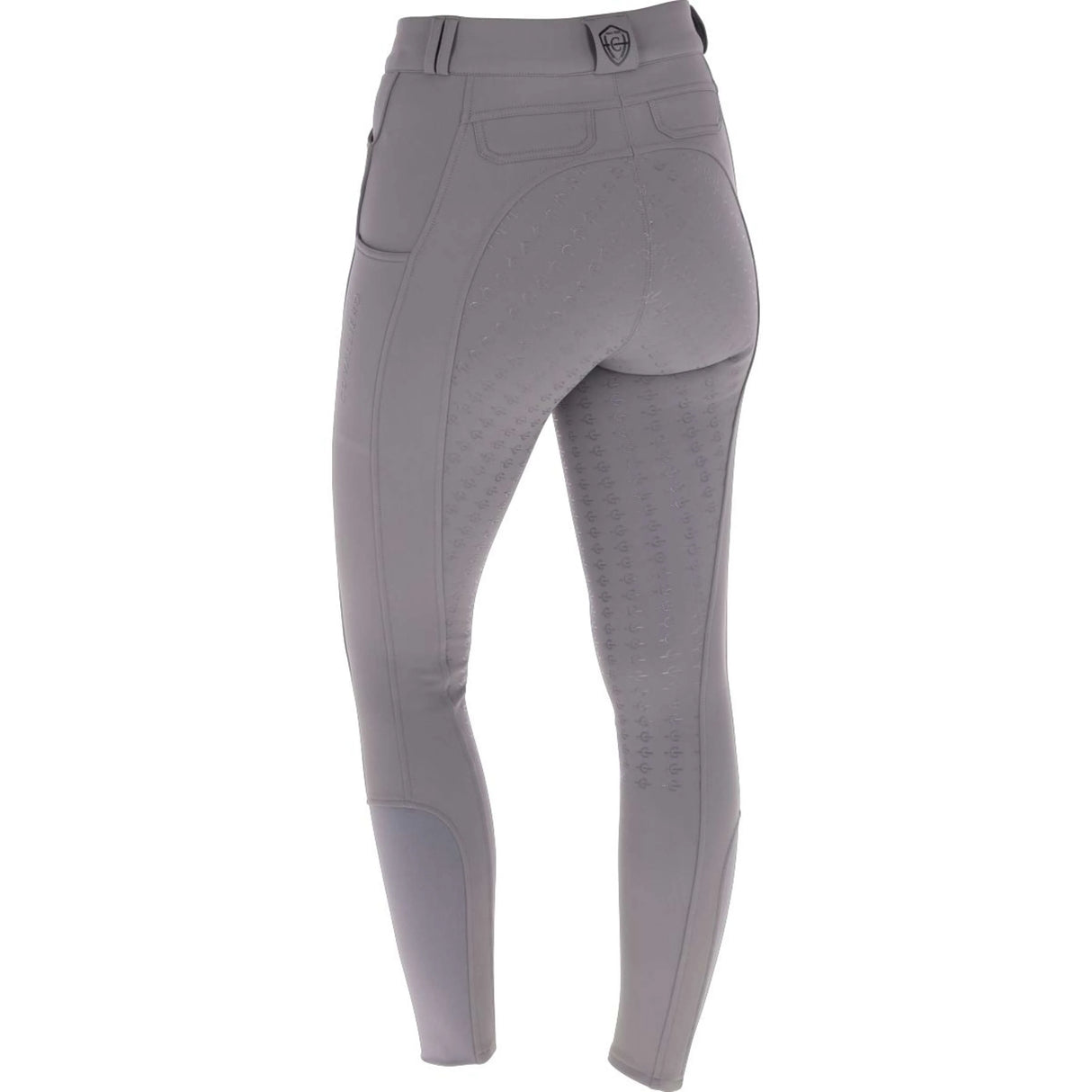 Covalliero Ladies Full Grip Breeches #colour_steel-grey