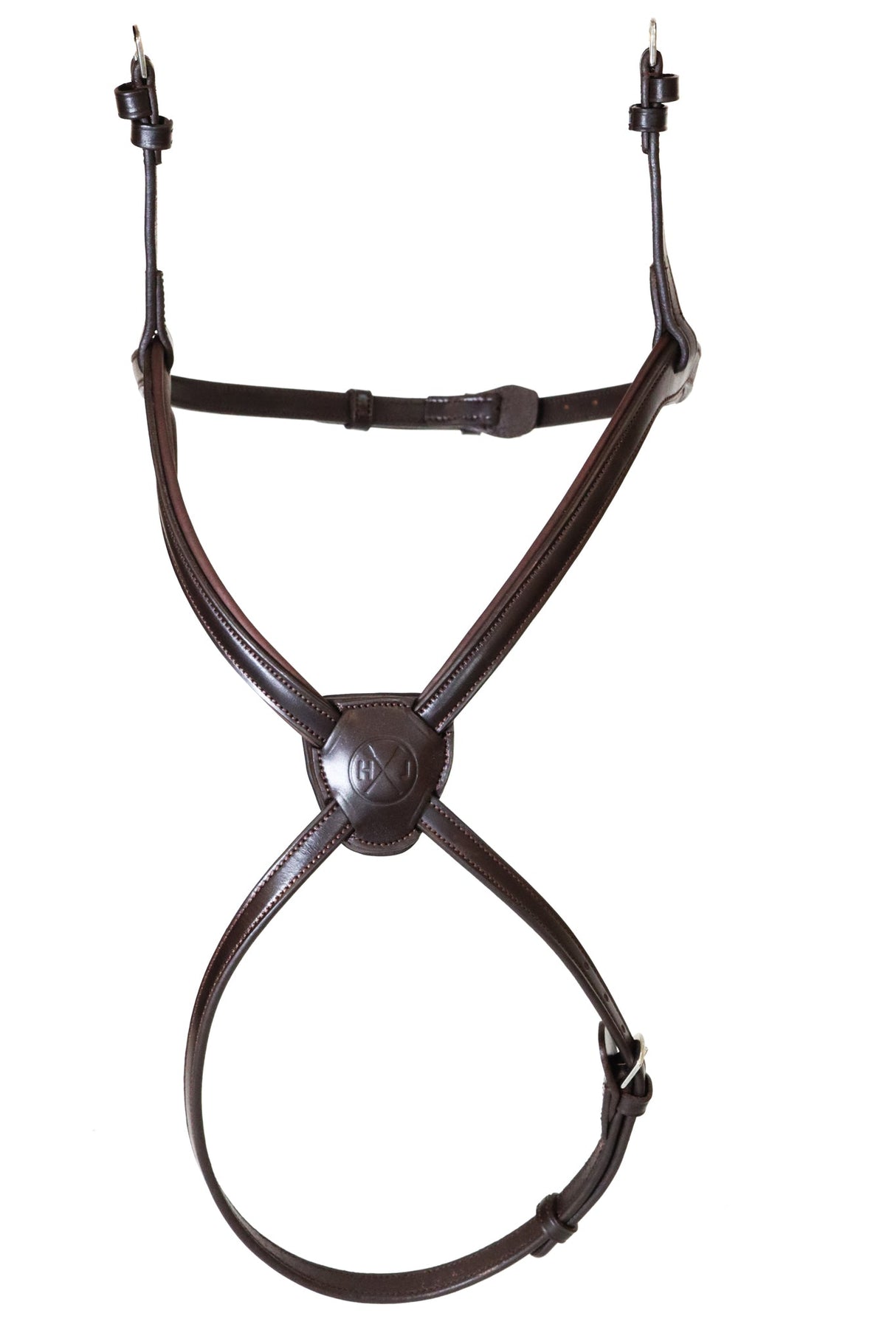 Henry James Figure 8 Grackle Noseband #colour_havana-brown