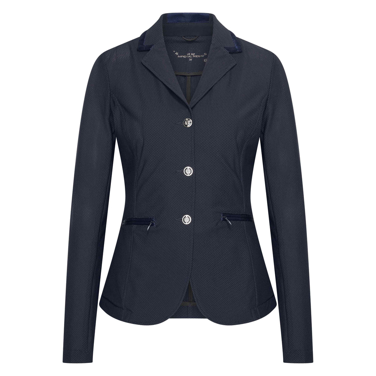 Imperial Riding Children's Air Meshy Competition Jacket #colour_navy