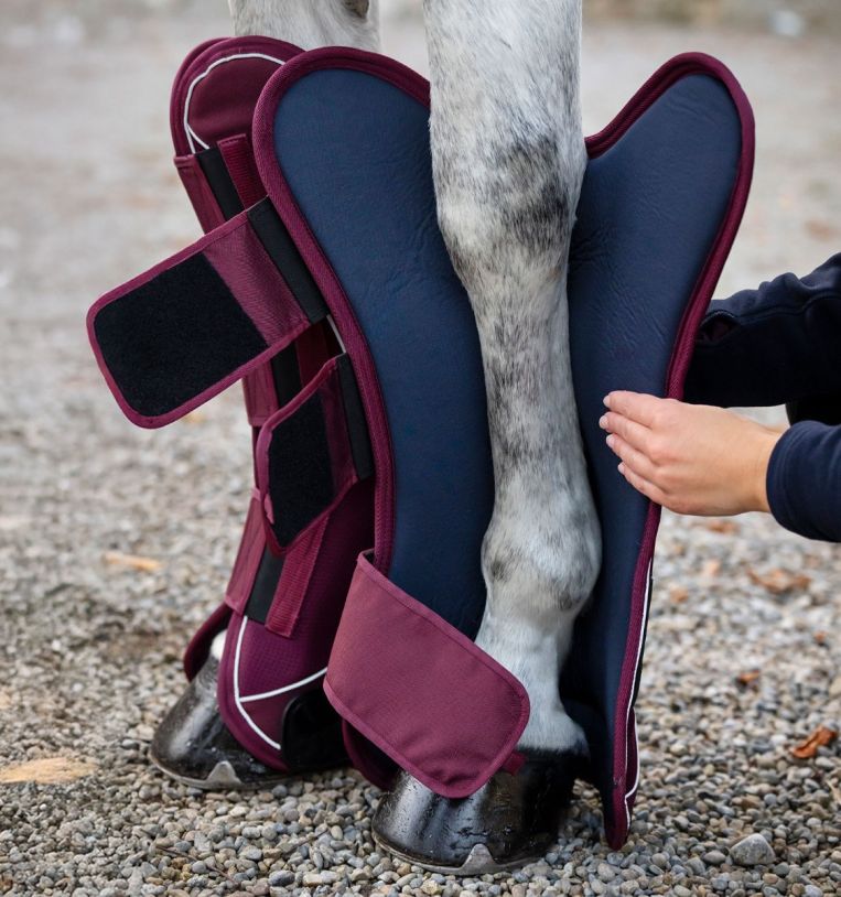 Horseware Ireland Signature Travel Boots #colour_burgundy