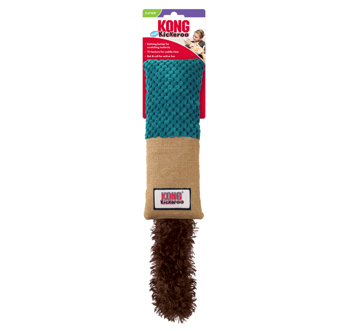 KONG Cat Kickeroo Cuddler #colour_assorted
