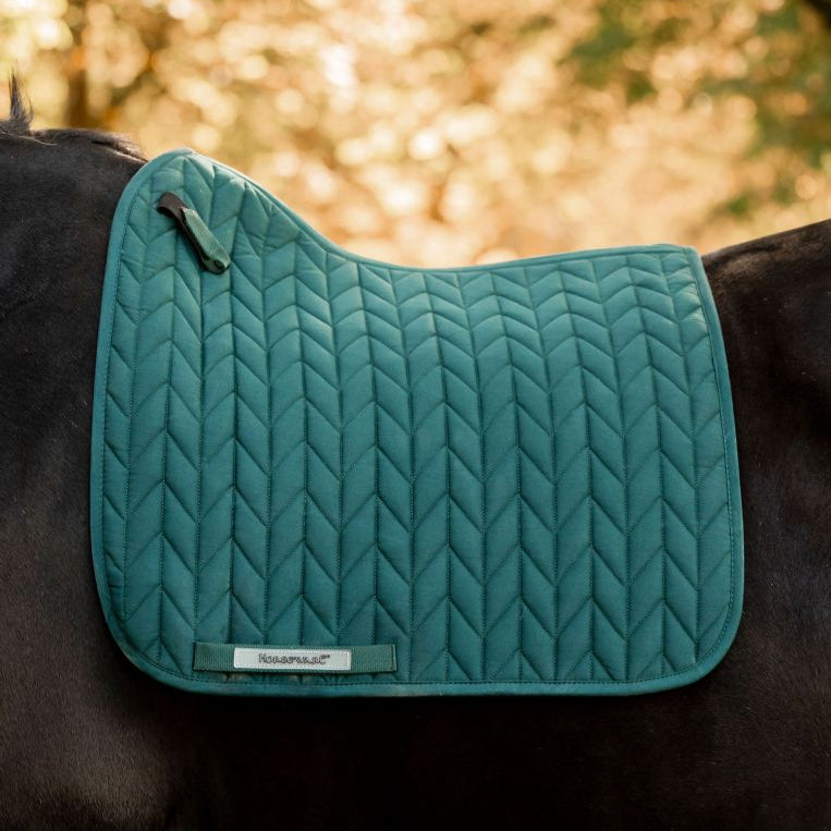 Horseware Ireland Dressage Saddle Pad #colour_dynasty-green