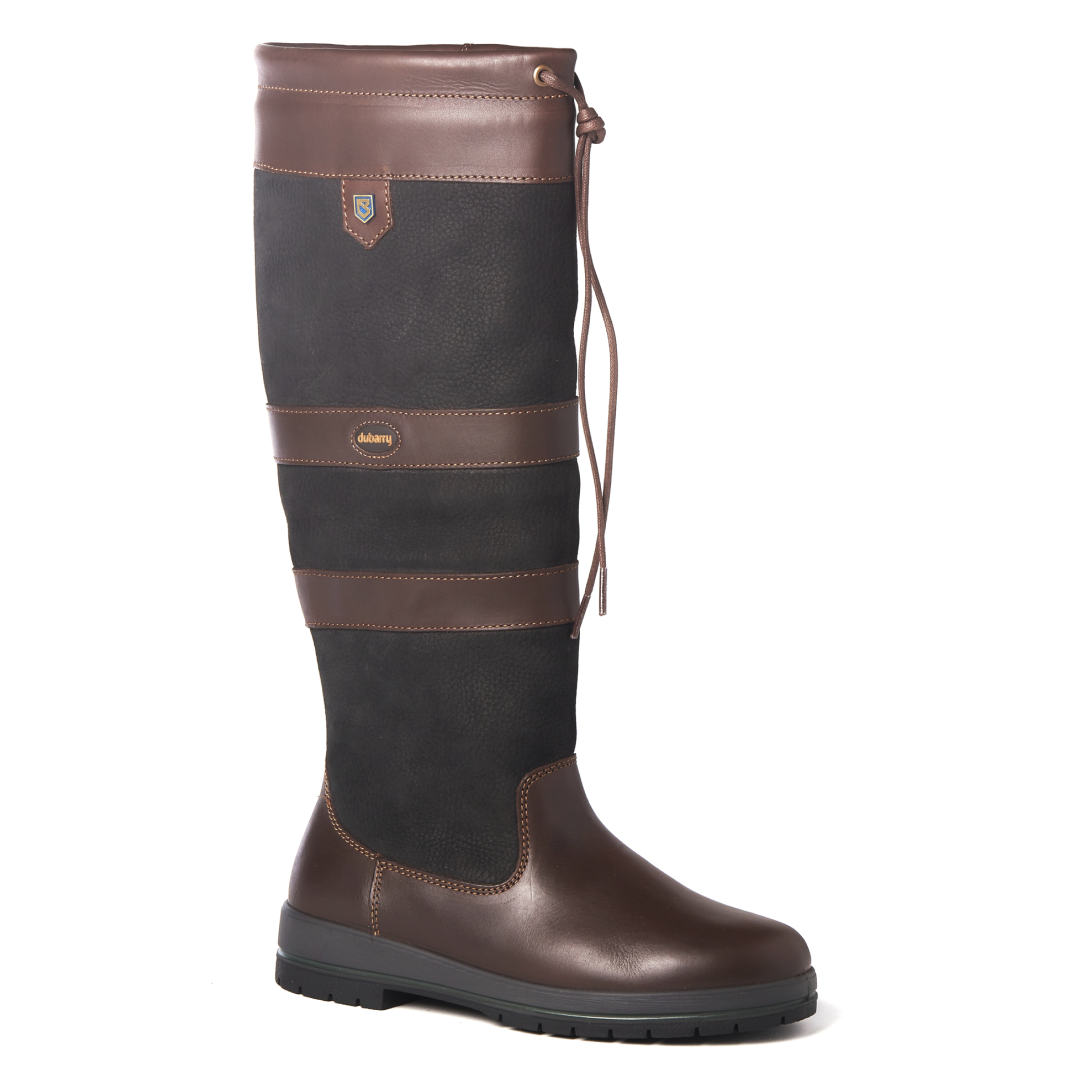 Dubarry Unisex Galway Extra-Fit Country Boot #Colour_black-brown