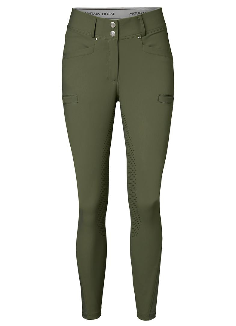 Mountain Horse Estelle Full Seat Breeches GTFS #colour_green