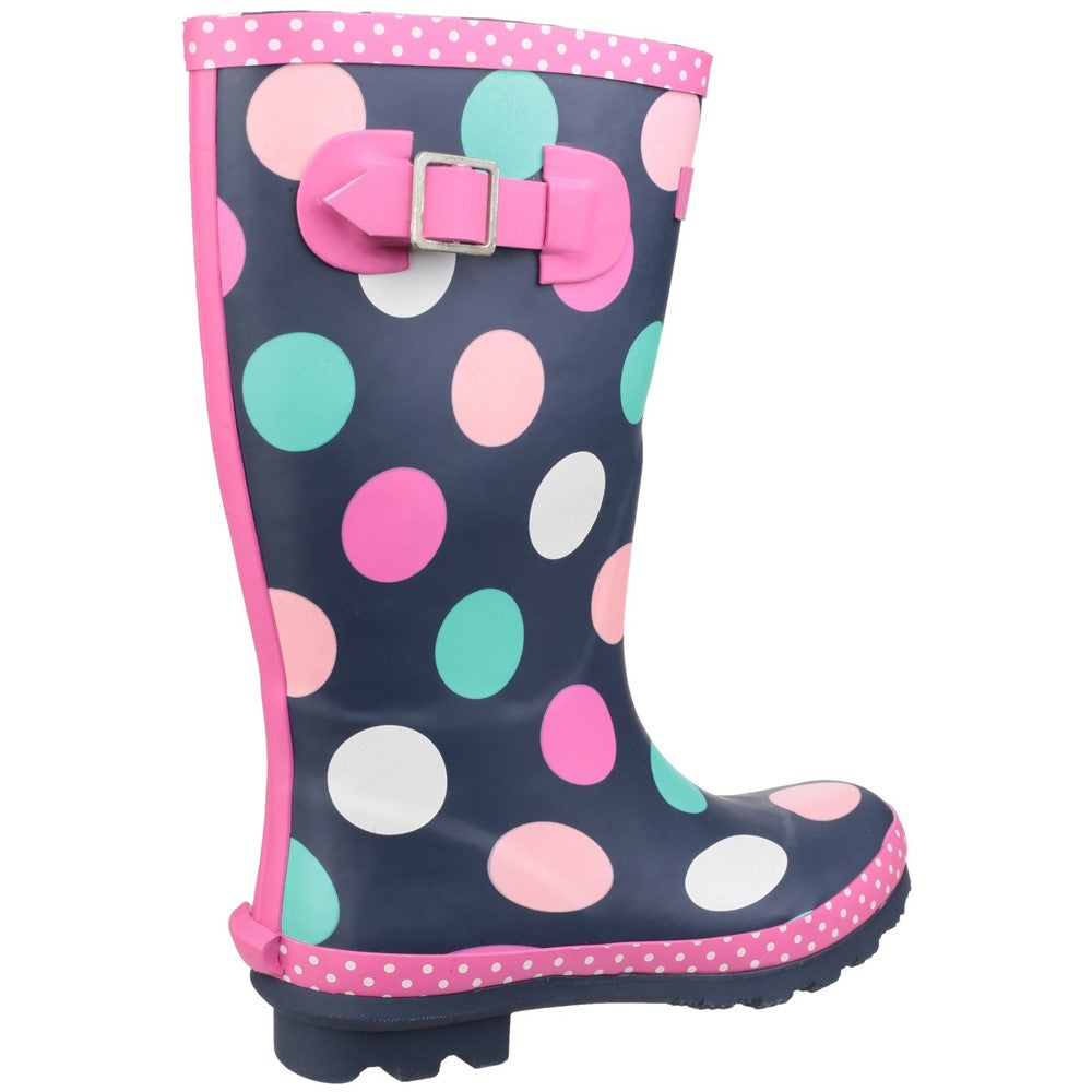 Cotswold Kid Dotty Jnr Pull On Wellington Boot