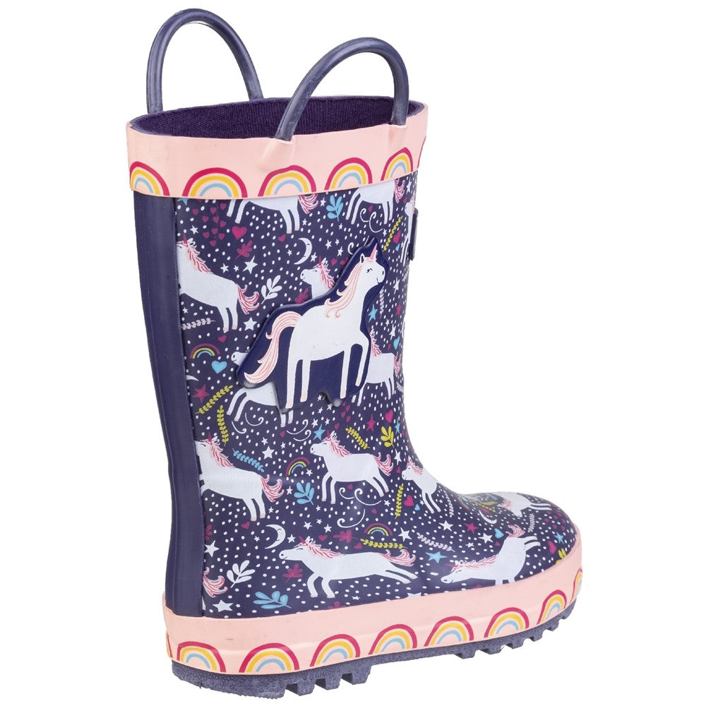 Cotswold Kid Sprinkle Junior Wellington Boot