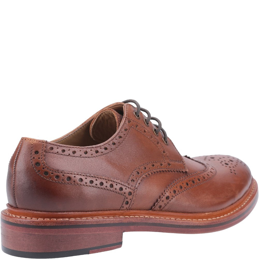 Cotswold Men Quenington Leather Goodyear Welt Shoe
