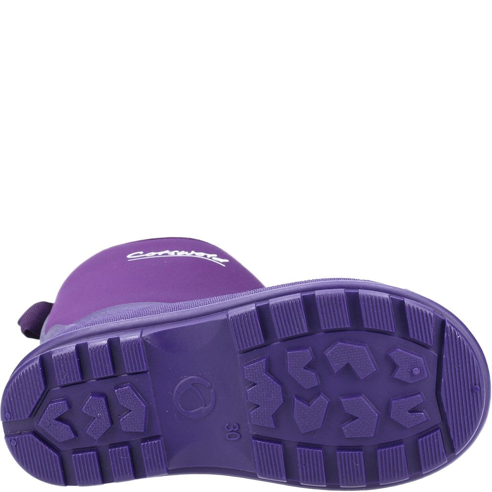 Cotswold Kid Hilly Neoprene Childrens Wellington Boot