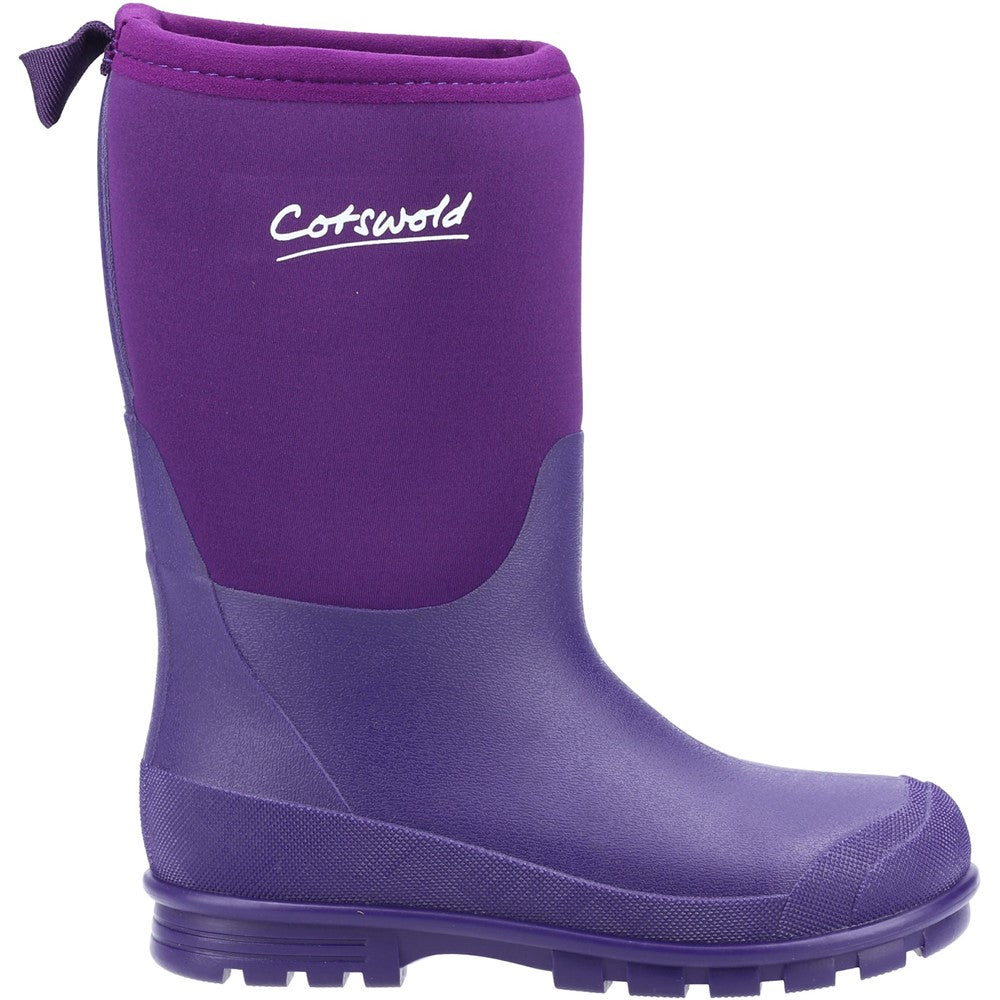 Cotswold Kid Hilly Neoprene Childrens Wellington Boot