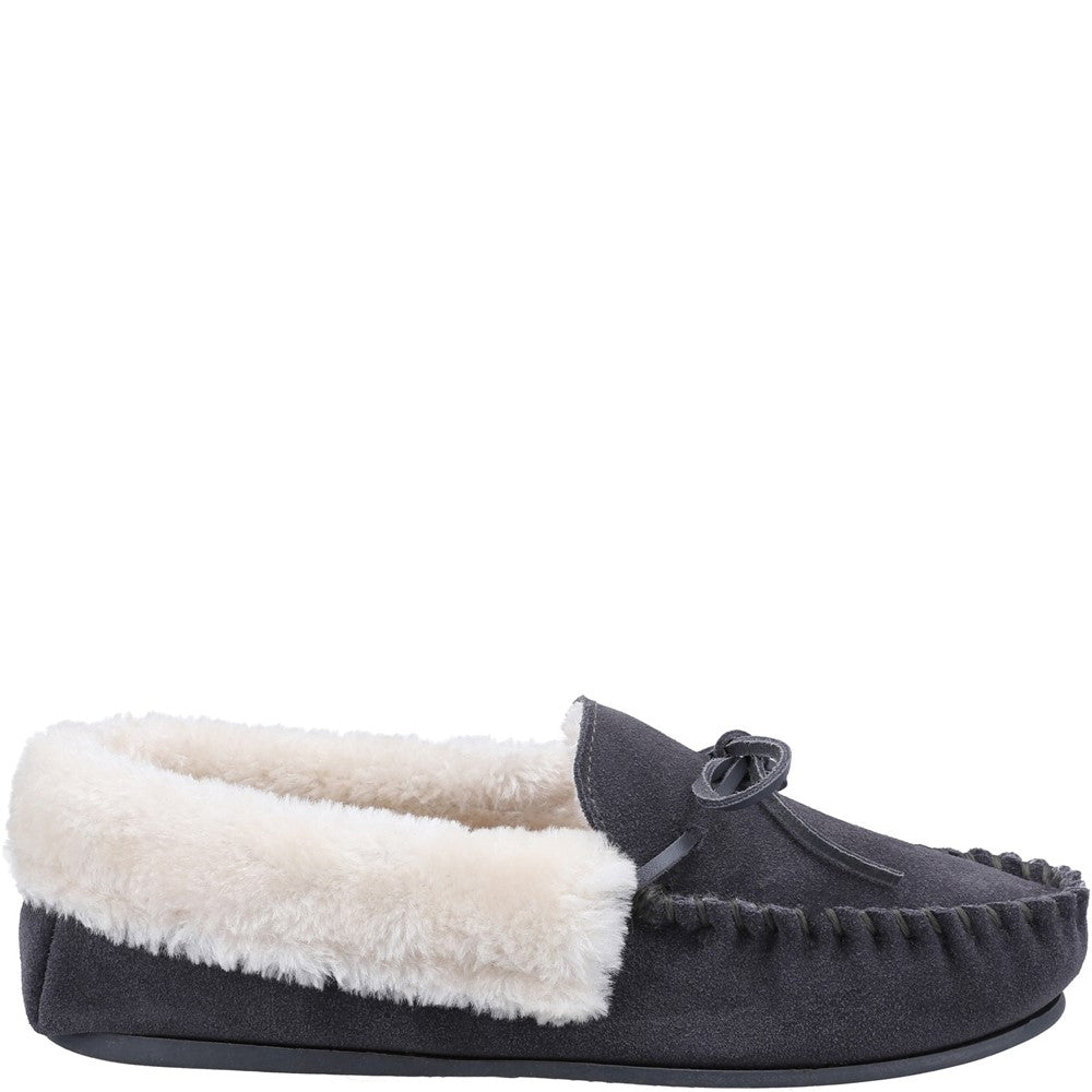 Cotswold Women Sopworth Moccasin Slipper