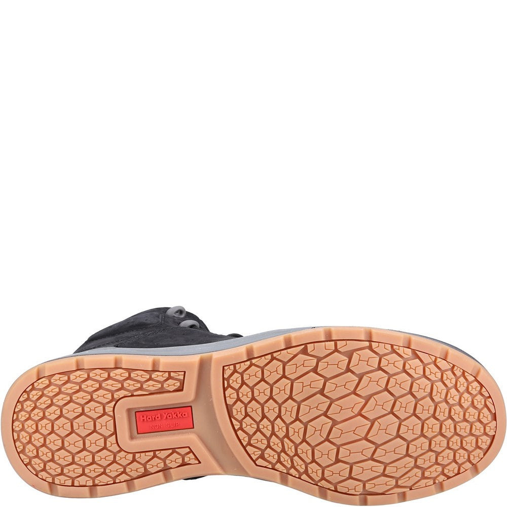 Hard Yakka 3056 Lace Zip Safety Boot #colour_black