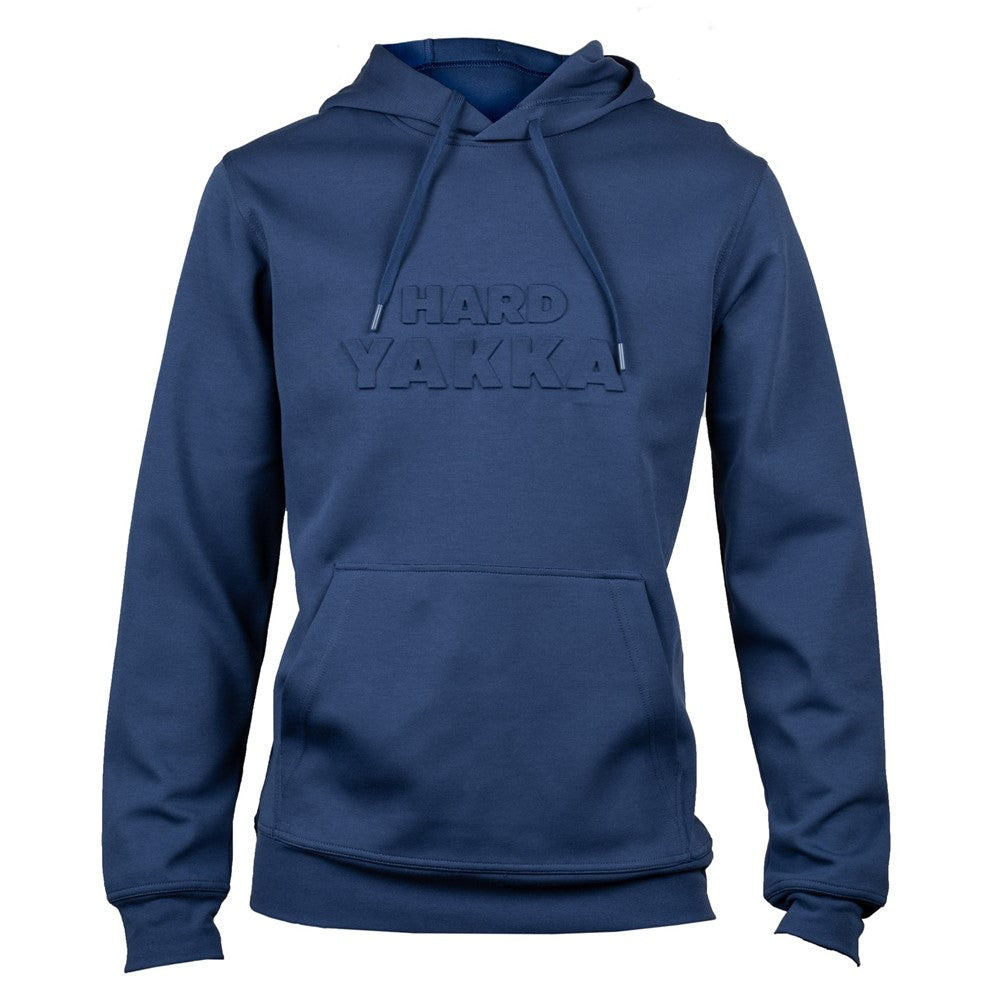 Hard Yakka Embossed Pullover Hoodie #colour_indigo-blue